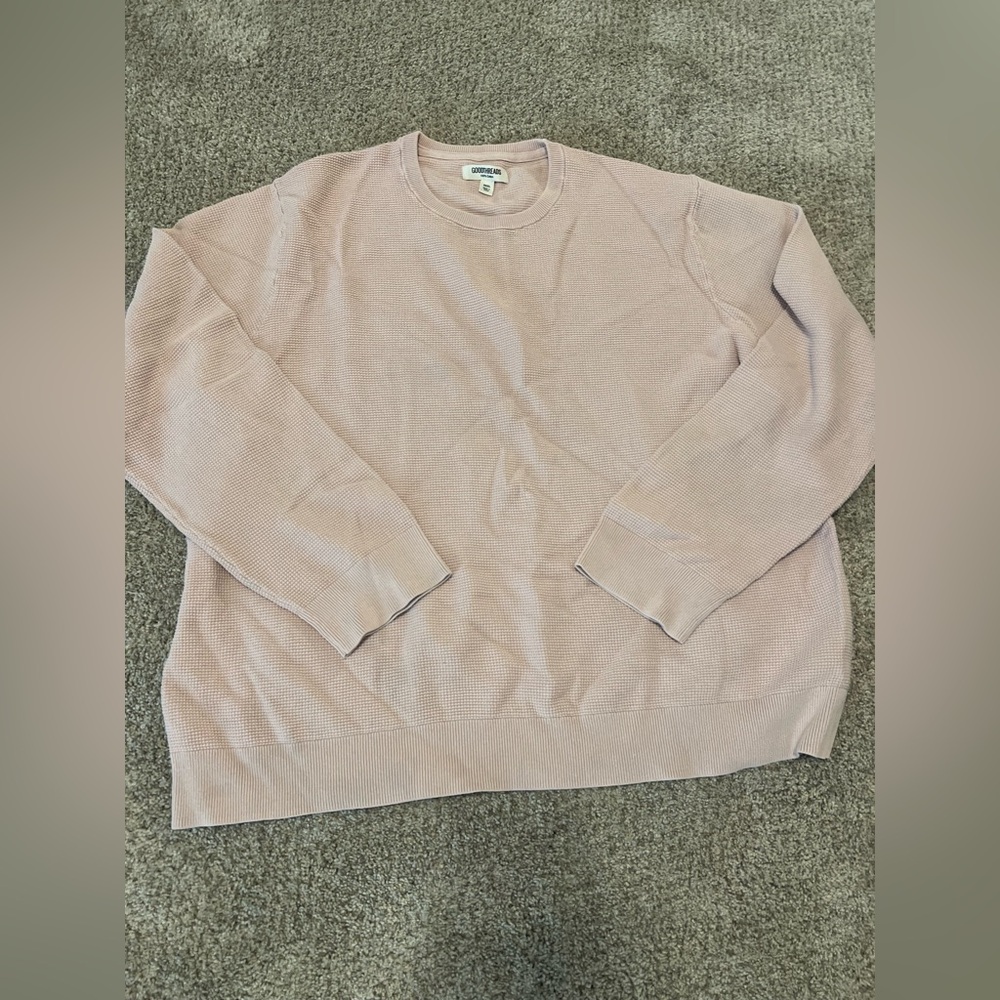 Goodthreads Light Pink Textured Long-sleeve - Picture 4 of 4